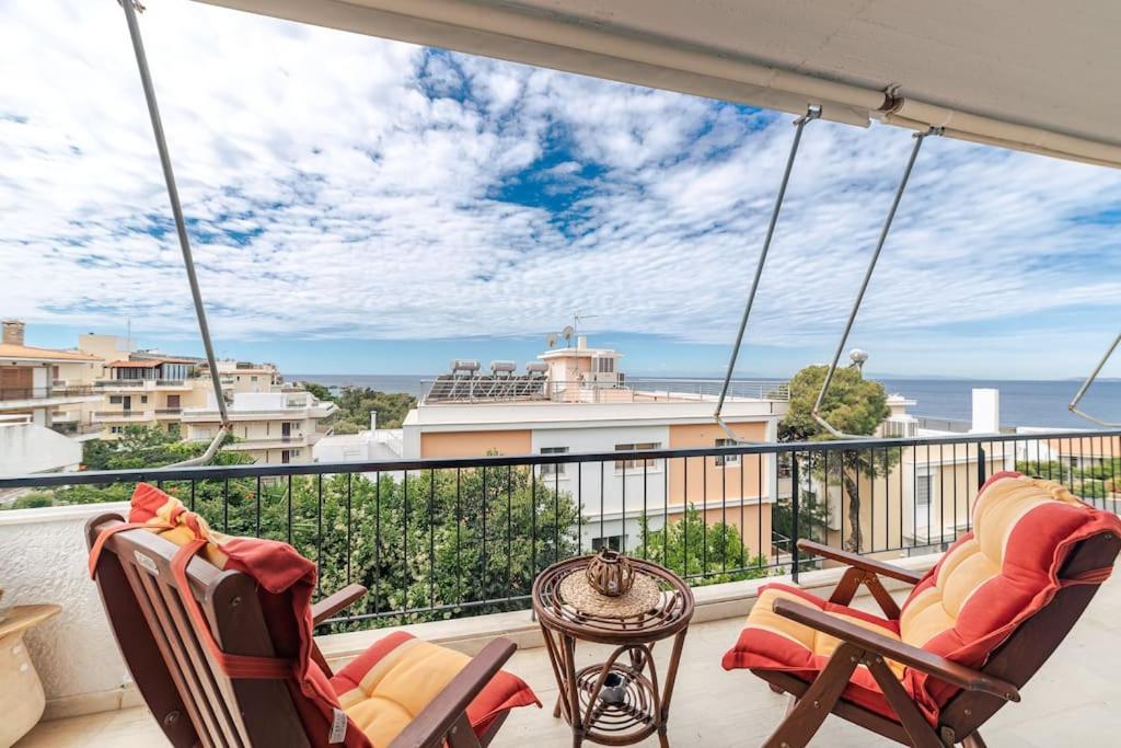 Seaside Escape Apartment Saronida المظهر الخارجي الصورة