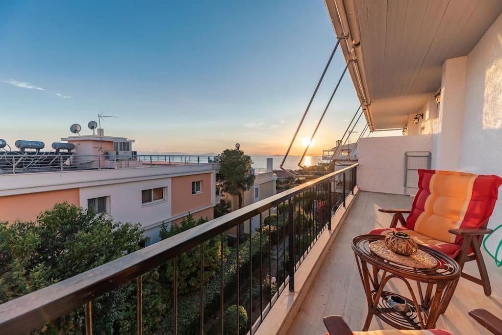 Seaside Escape Apartment Saronida المظهر الخارجي الصورة